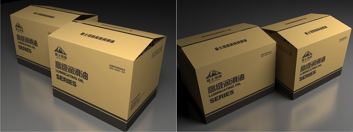 乌鲁木齐_慕士塔格系列润滑油_纸箱包装设计